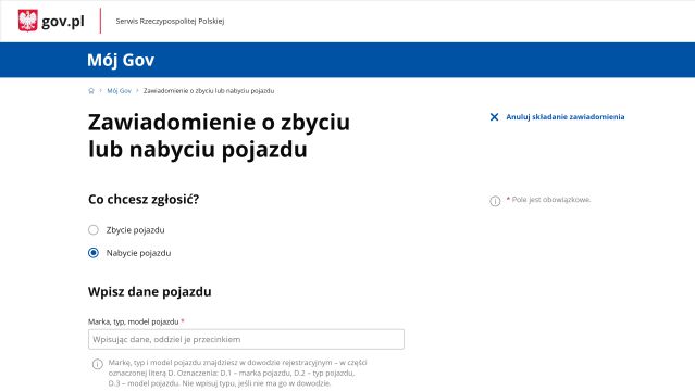 Kto musi zgłosić sprzedaż samochodu